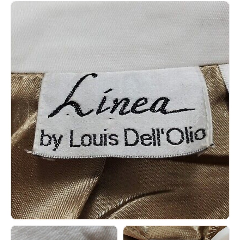 COPY - VINTAGE Linea by Louis Dell'Olio Trench Coat Women's L Tan Beige Brown - Picture 3 of 15